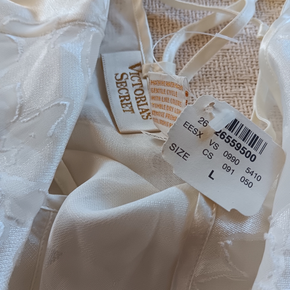 victorias secret ♡ vintage bodysuit gold label large coquette 80s 90s bridal - Picture 7 of 9